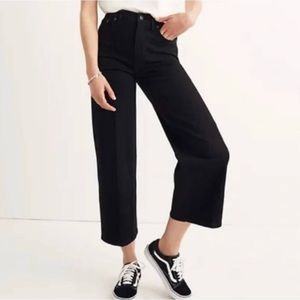 Madewell Slim Emmett Wide Leg Crop